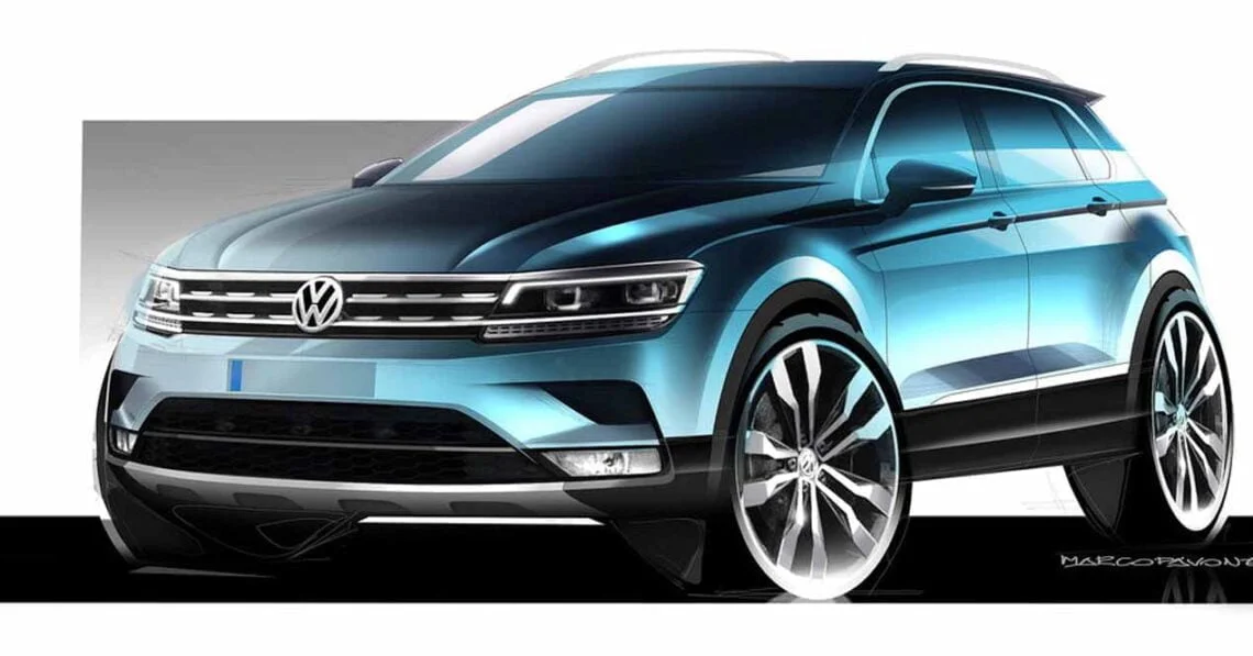 Volkswagen Tiguan 2017 Frontal