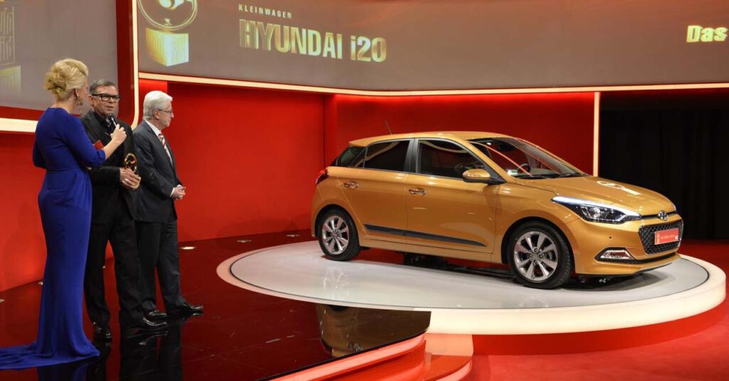 Hyundai I20 Golden Steering Wheel