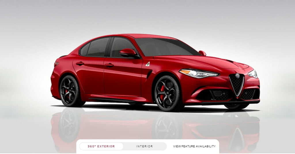 Alfa Romeo Giulia Configurador