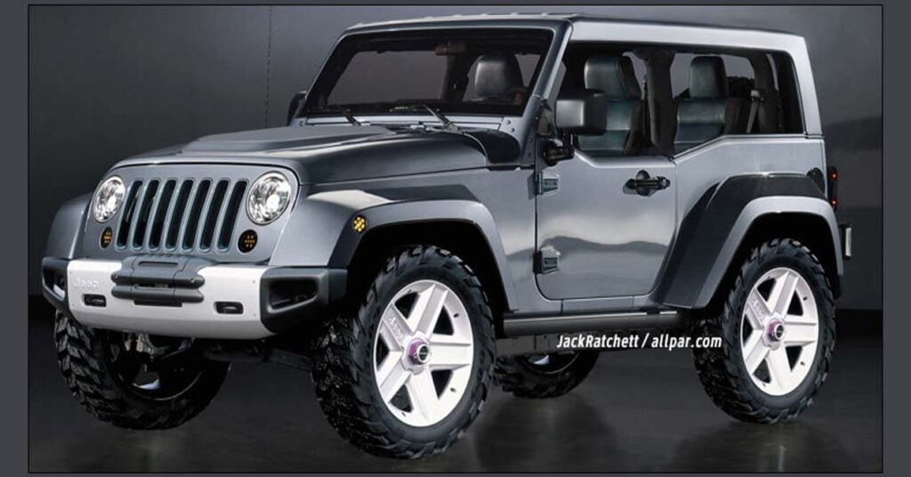 Jeep Wrangler 2017 Render