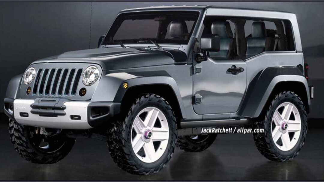 Jeep Wrangler 2017 Render