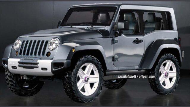 Jeep Wrangler 2017 Render