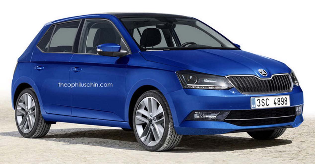 Restyling Skoda Fabia