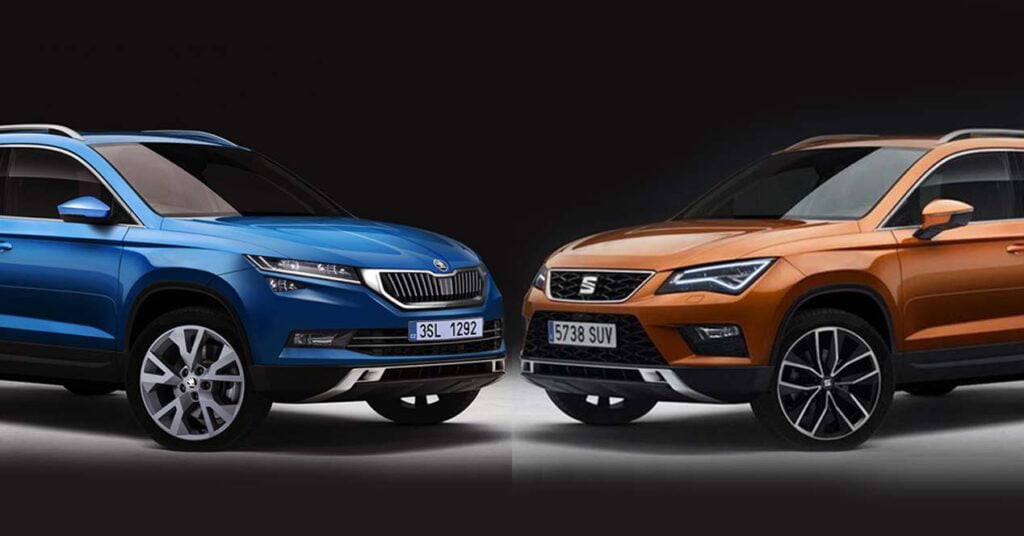 Skoda Kodiak Vs Seat Ateca