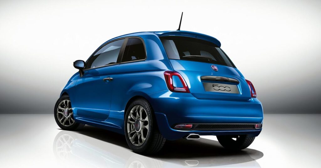 Fiat 500S Trasera