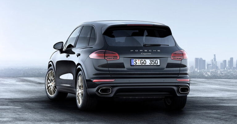 porsche cayenne platinum edition 2016 trasera