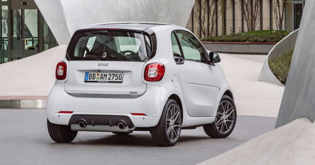 Smart Fortwo Brabus Trasera