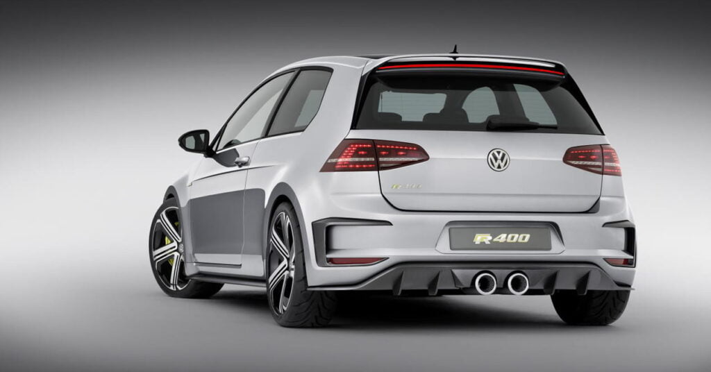Volkswagen Golf R400 Trasera