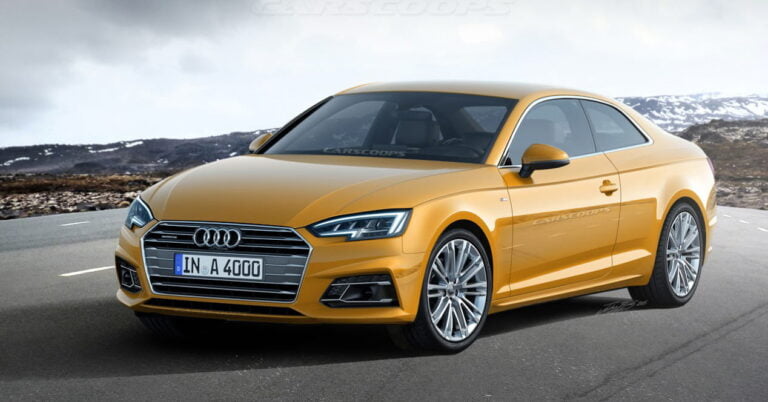 audi a5 2017 render