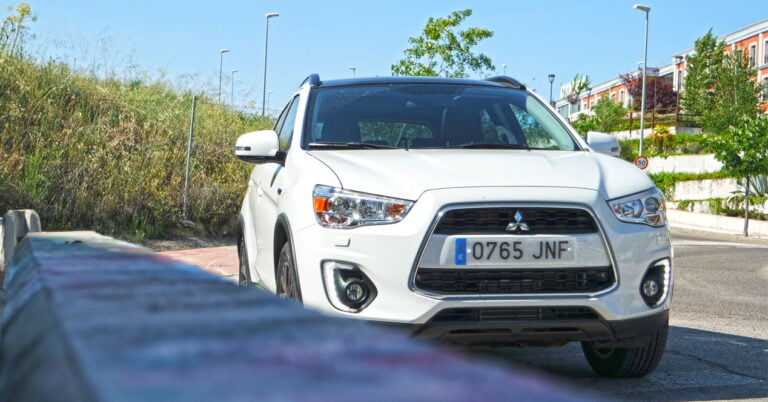 mitsubishi asx 220 did frontal prueba