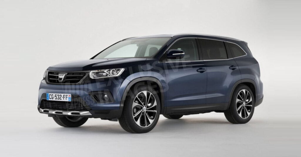 Dacia Duster 2017 Render