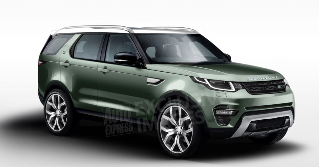 Land Rover Discovery 2017 Render