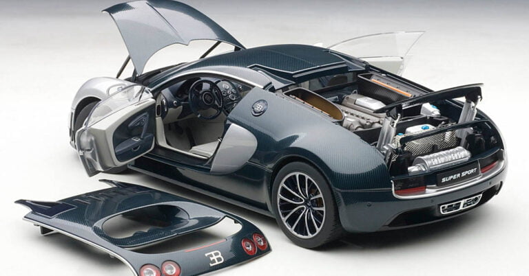 maqueta bugatti