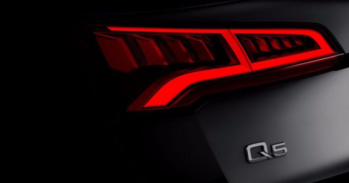 Audi Q5 2017 pilotos LED teaser