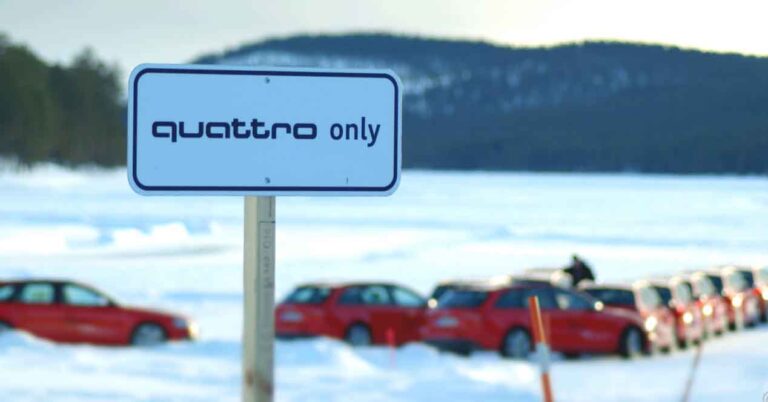 audi quattro only