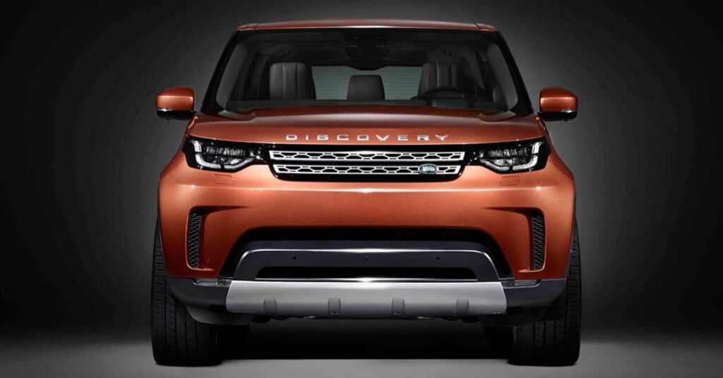 Foto Frontal Del Land Rover Discovery 2017