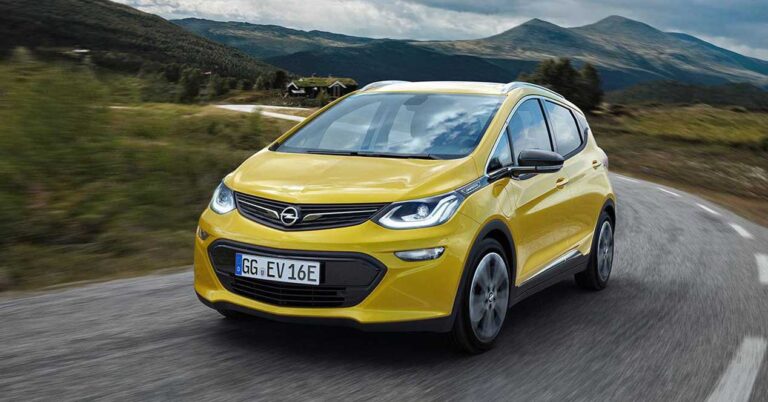 opel ampera-e frontal