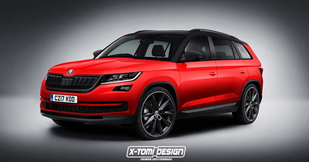 Render Del Skoda Kodiaq Monte Carlo, La Versión Deportiva