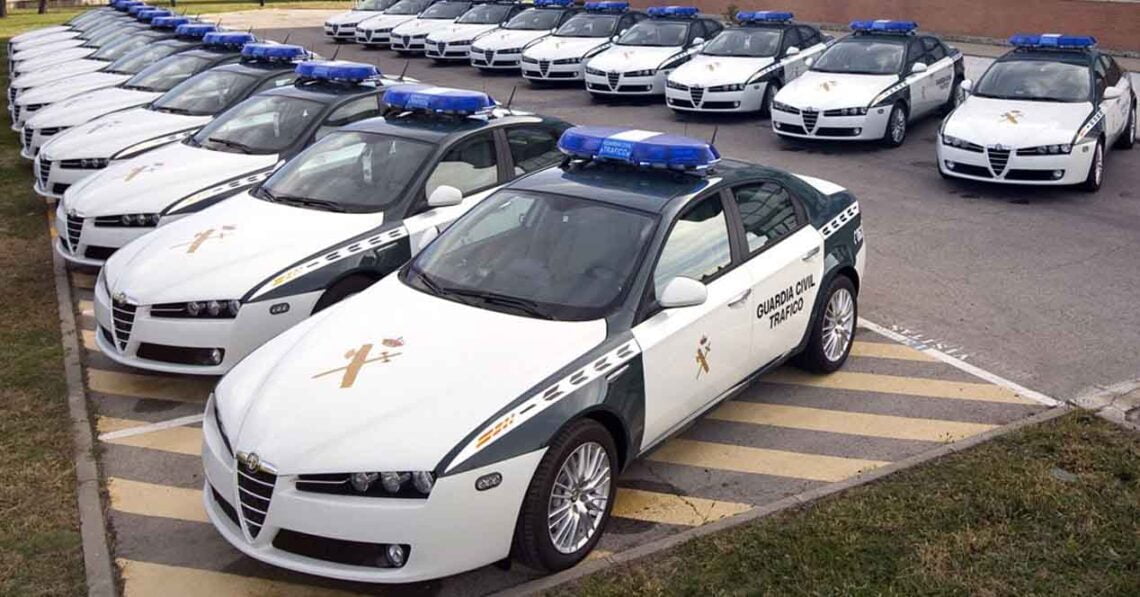 coches de la guardia civil