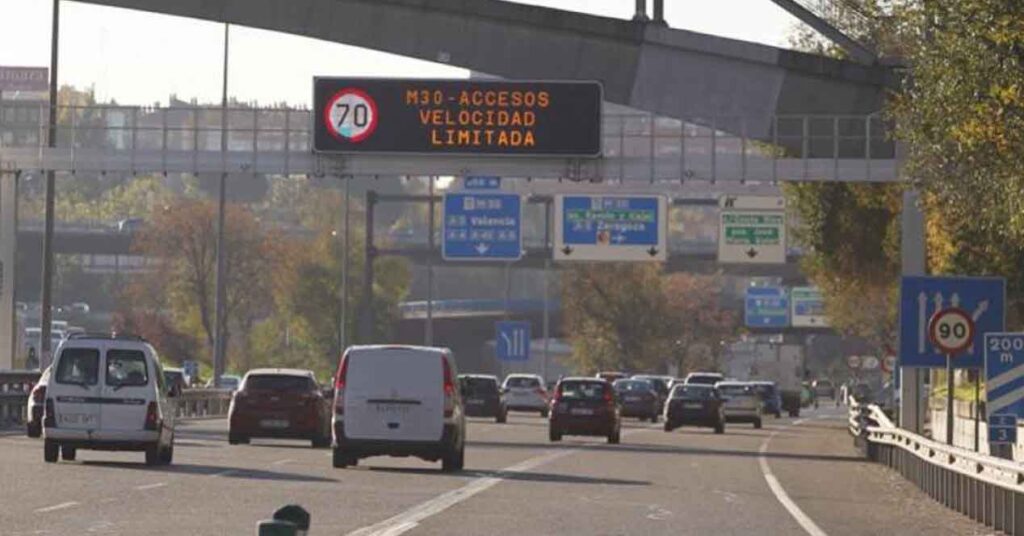 Carretera M-30 Madrid