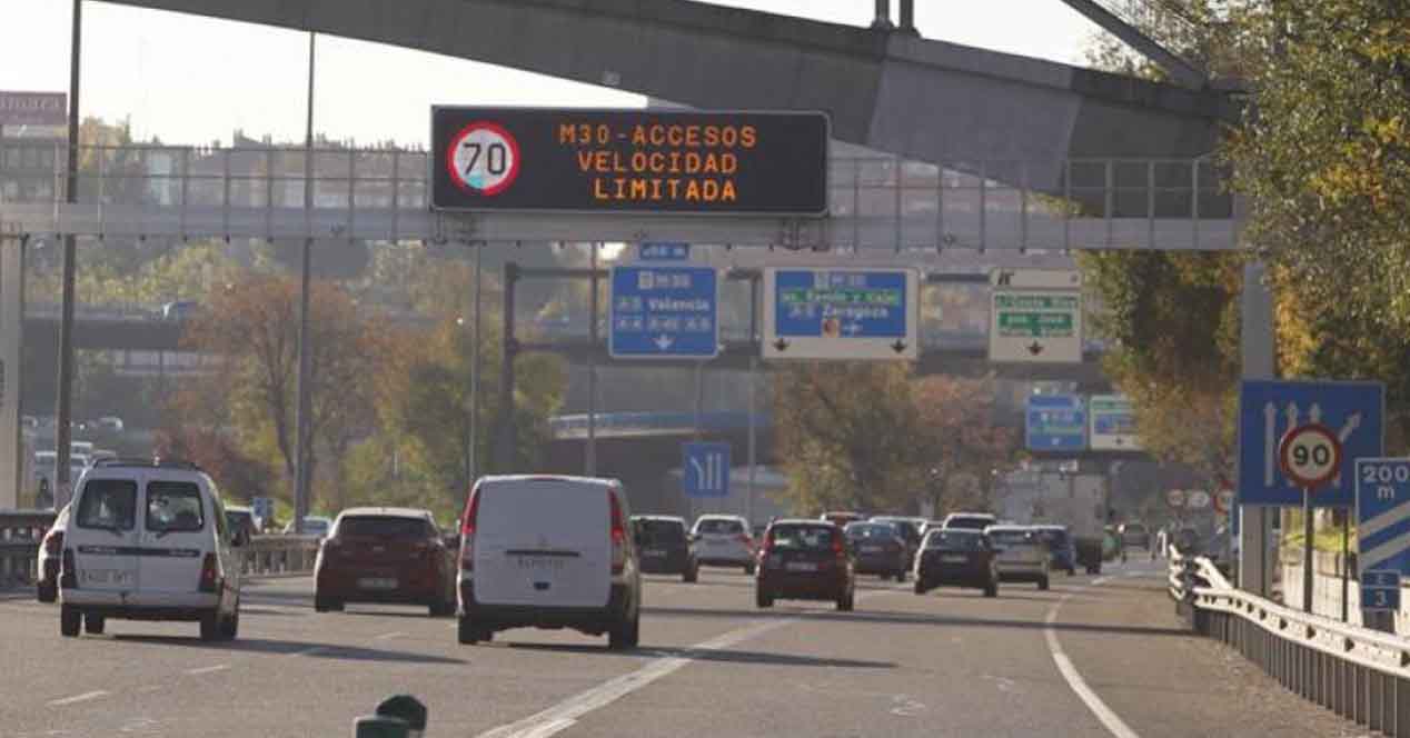 carretera M-30 Madrid