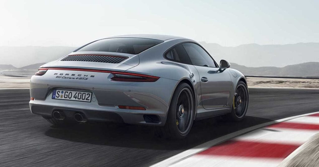 Porsche 911 Carrera 4 Gts 2017