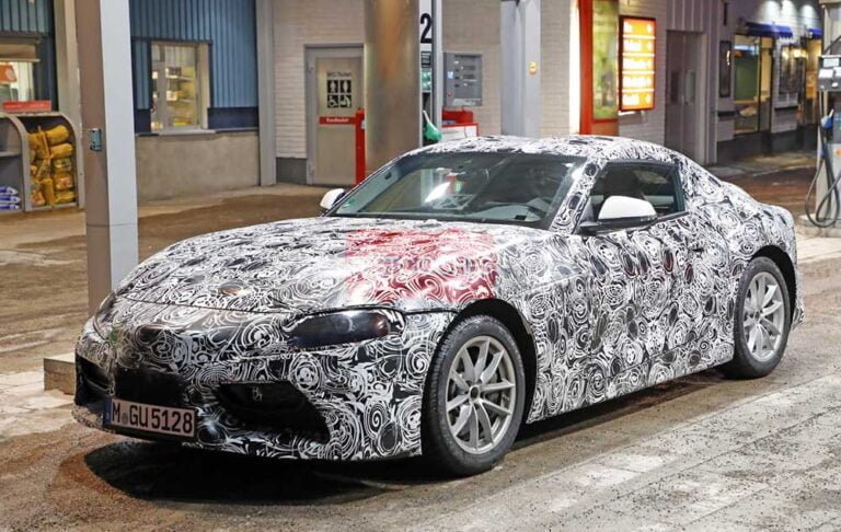 toyota supra 2018 foto espia (2)