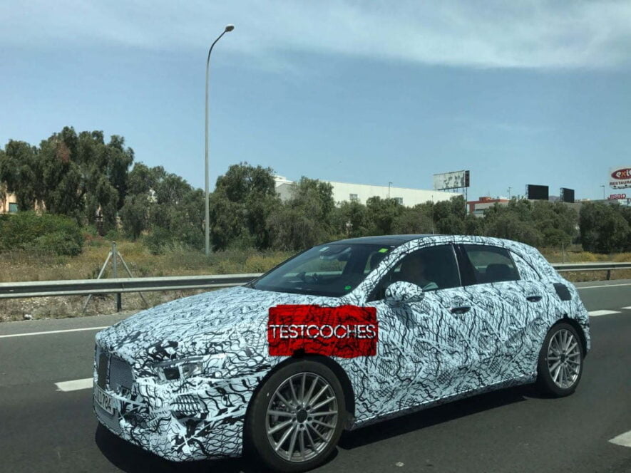 Mercedes Clase A 2018 Fotos Espia (1)