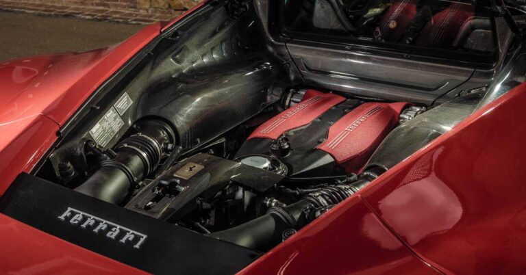 motor ferrari 488 gtb