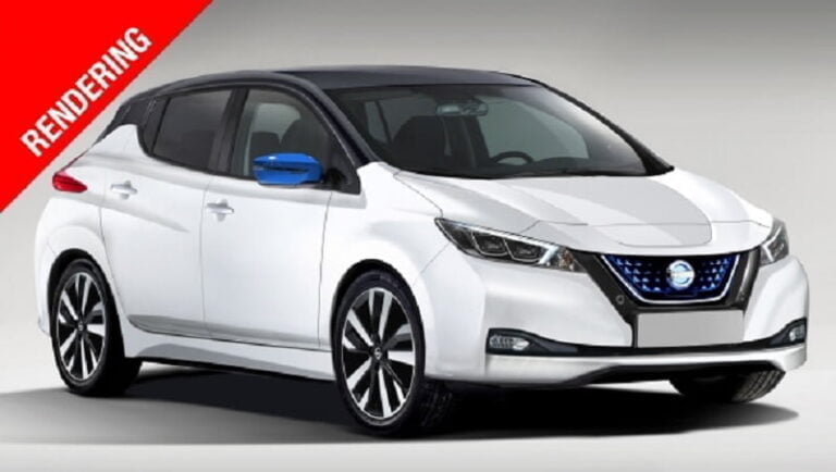 nissan leaf 2018 render