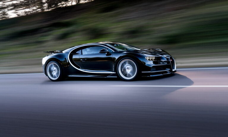 Consommation Bugatti Chiron à 400 Km/h