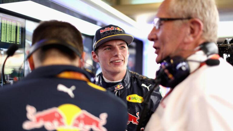 helmut marko y max verstappen