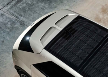 placa solar techo coche electrico