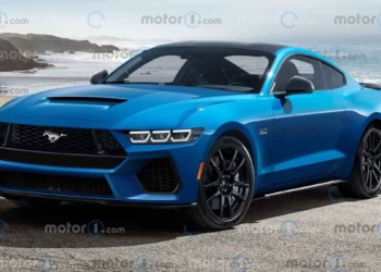 ford mustang 2023 render