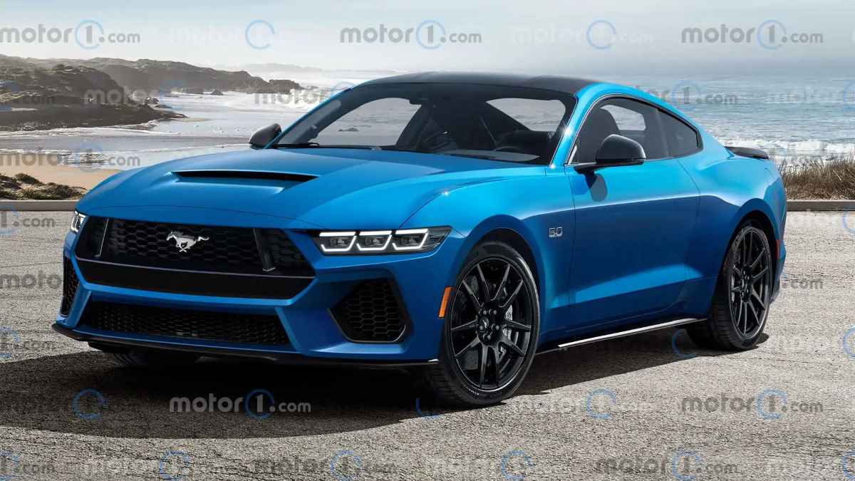ford mustang 2023 render