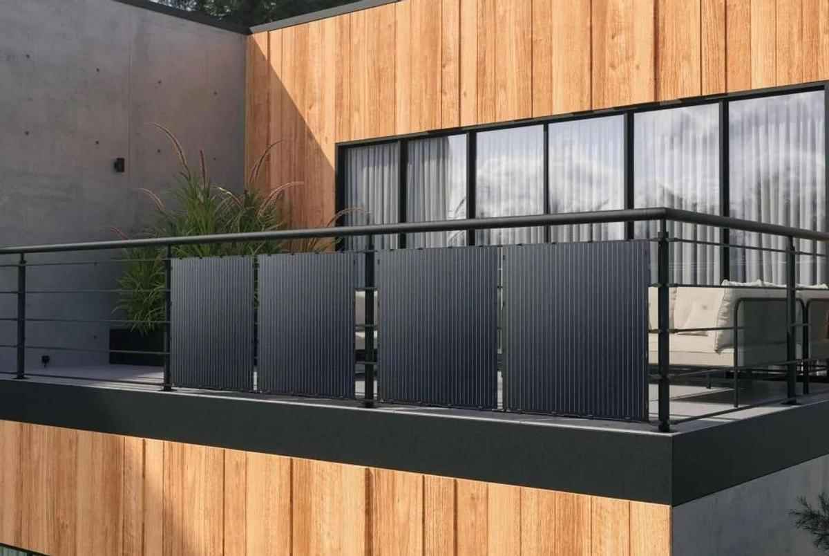 paneles solares balcon