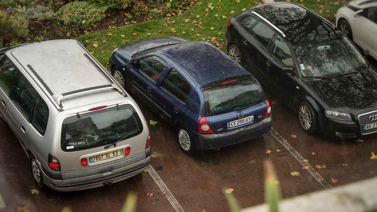 coches aparcados
