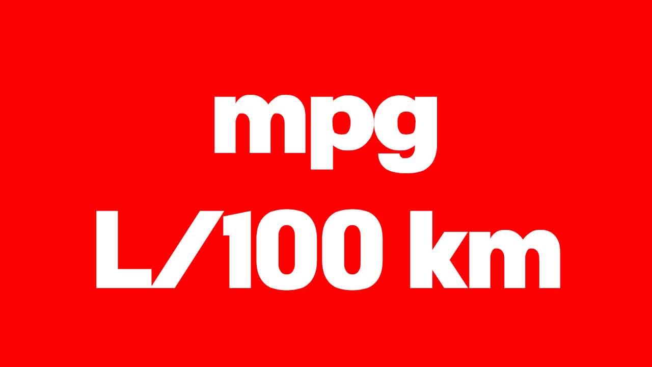 18 mpg to l 100km