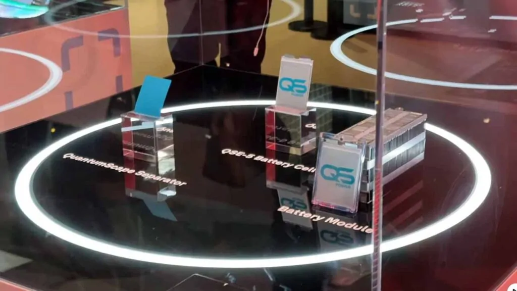 Pude ver la batería de estado sólido de Volkswagen, con 844 Wh/L y carga en 12 minutos